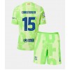 Barcelona Andreas Christensen #15 3rd Trikot 2024-25 Kurzarm (+ kurze hosen)